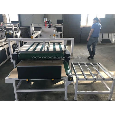 Máquina de fabricación de cajas de cartón semiautomáticas flexibles para cajas de cartón de 1500 mm