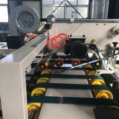 Máquina de fabricación de cajas de cartón semiautomáticas flexibles para cajas de cartón de 1500 mm