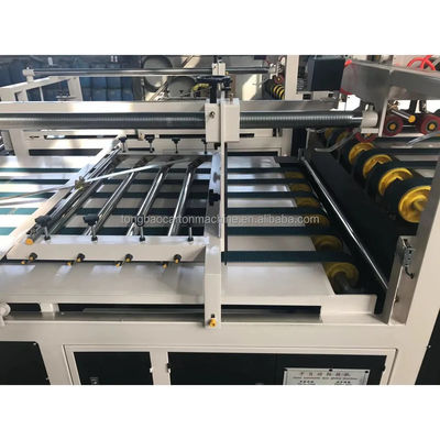 Máquina de fabricación de cajas de cartón semiautomáticas flexibles para cajas de cartón de 1500 mm