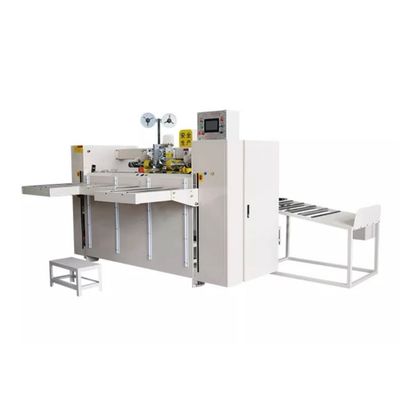 Máquina de costura de cartón ondulado de caja de cartón de alta velocidad semiautomática para beneficio