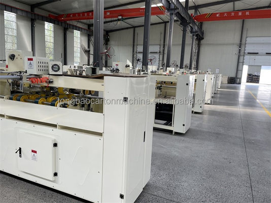Máquina de costura de cartón ondulado de caja de cartón de alta velocidad semiautomática para beneficio