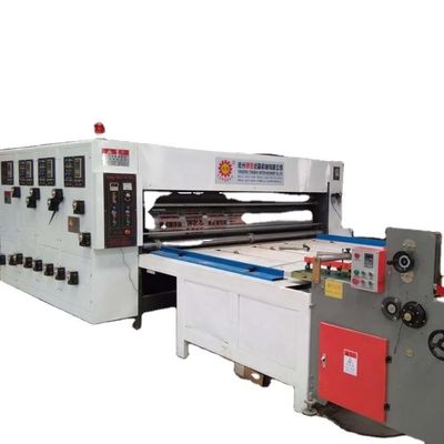 2800 mm Caja de cartón ondulado semiautomático Flexo máquina de impresión