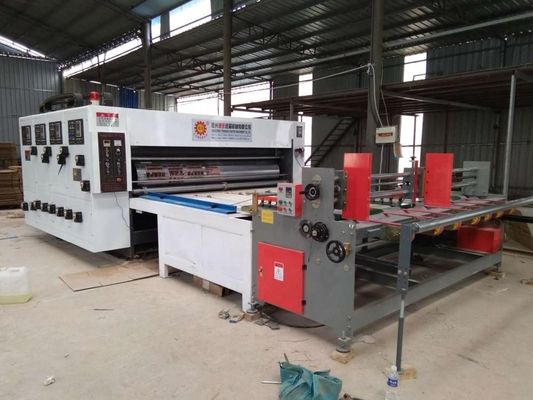 2800 mm Caja de cartón ondulado semiautomático Flexo máquina de impresión