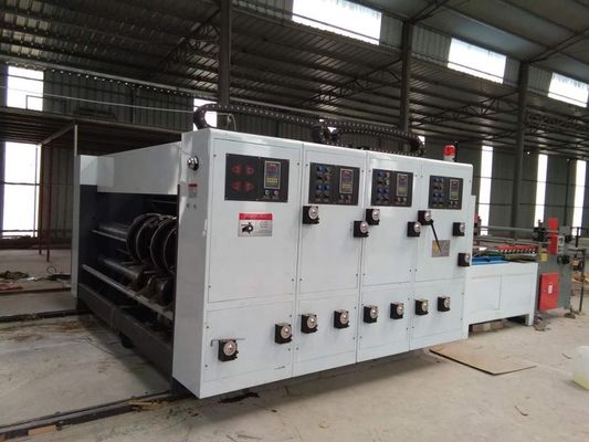 2800 mm Caja de cartón ondulado semiautomático Flexo máquina de impresión