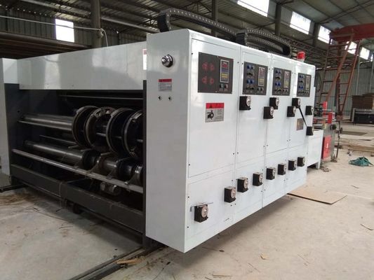 2800 mm Caja de cartón ondulado semiautomático Flexo máquina de impresión