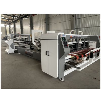 Máquina de limpieza de carpetas de cartón automática para cajas de bloqueo