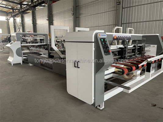 Máquina de limpieza de carpetas de cartón automática para cajas de bloqueo