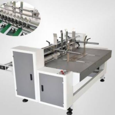 Máquina de cerradura semiautomática GBJ para cajas de cartón