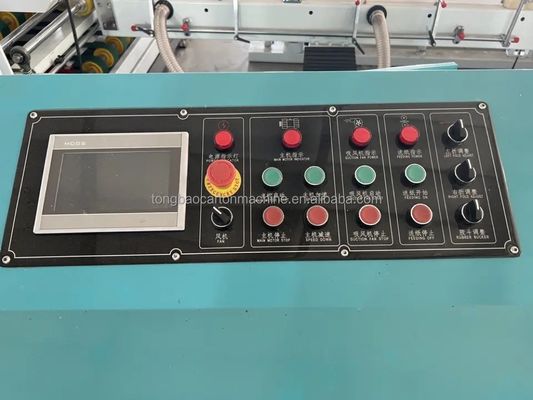 Máquina automática de plegado de cajas para la fabricación de cajas de cartón