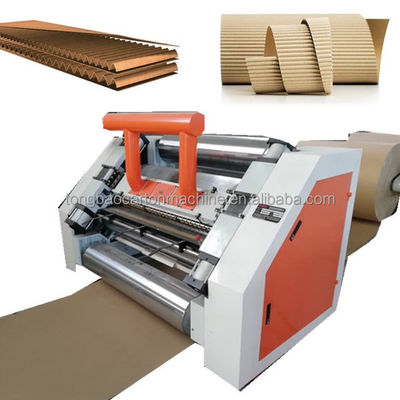 Solución de línea de producción corrugada de una sola cara de dos capas para la fabricación de cajas de cartón