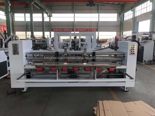 Máquina de pegado de papel ondulado eléctrico automático completo