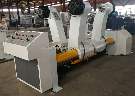 Máquina de línea de producción de cartón corrugado eléctrico para la fabricación de cajas