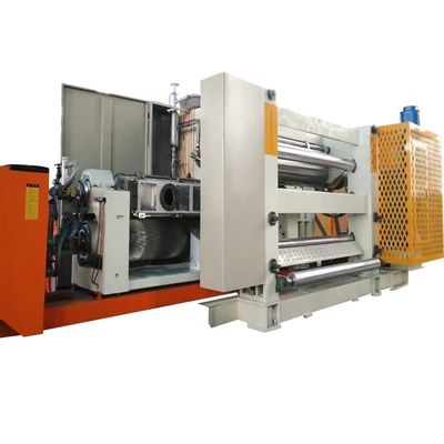 Cargador eléctrico de cara única para la producción de cartón corrugado rápido y fácil