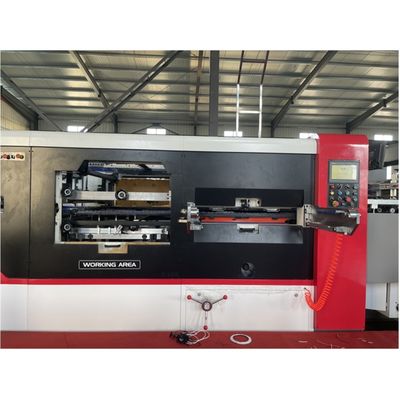 Tipo de embalaje del estuche de plomo, alimentador de borde, máquina automática de corte y creado por die 380V