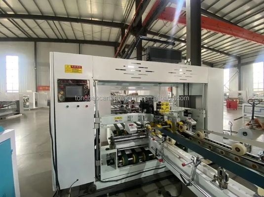 Acoplador eléctrico de cartón de costura de doble pieza para envases de cartón precisos