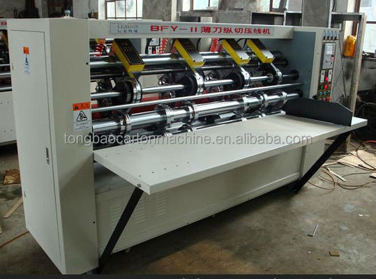 Otros envases de cartón corrugado Máquina de puntería de cortador de hojas finas con 380 V