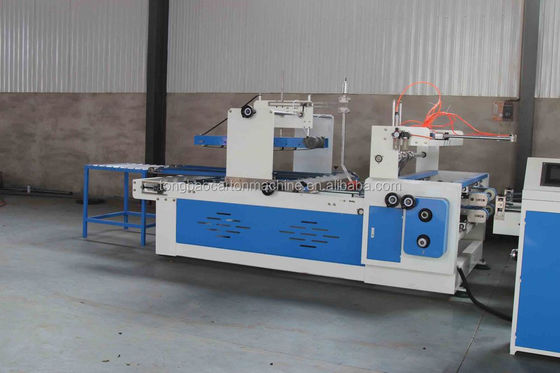 Máquina automática de cartón de carpeta y pegamento de 380V para una producción suave