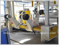 TB-ZJ Rodillo de molino sin eje hidráulico corrugado para la producción de papel de alta velocidad