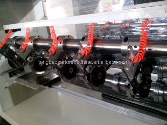 Semi-automático cortador de cuchillas finas para cartón corrugado con accionamiento eléctrico tipo 380V
