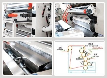 Máquina de fabricación de cartón corrugado automática de grado automático