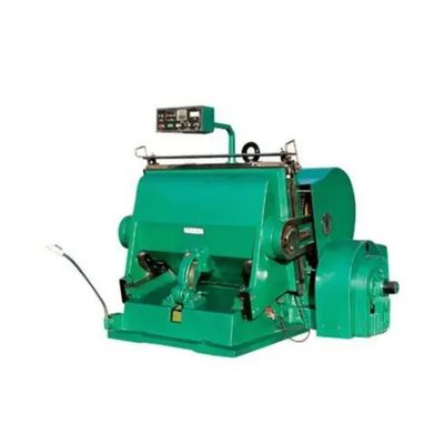 380 V ML Máquina de corte a presión manual para la fabricación de cajas de cartón corrugado