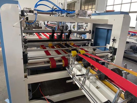 Máquina de plegado automática de cartón de grado automático para cartón corrugado
