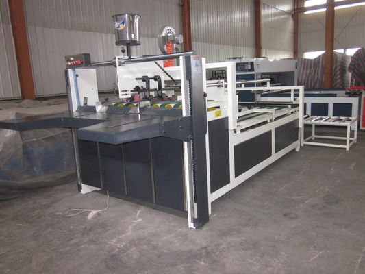 Gluer plegable de cartón semiautomático para el montaje de cajas de cartón y soluciones de embalaje