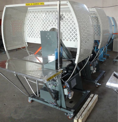 Máquina semiautomática de encuadernación de cajas de cartón con accionamiento eléctrico y correas de cinturón PE