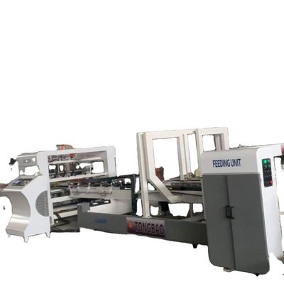 Grado automático Máquina automática de pegado de cartuchos de carpeta de cajas pequeñas y corrugadas