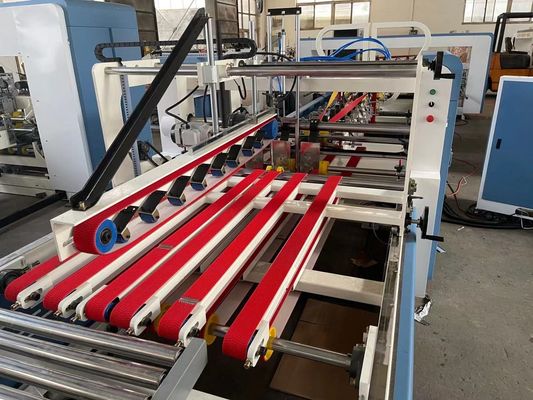 Máquina de pegamento de cajas de cartón pegador automático de carpetas para cajas de cartón de tipo de embalaje