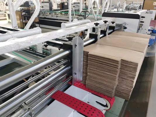 Máquina profesional de pegamento de carpetas totalmente automática para cajas de cartón corrugado