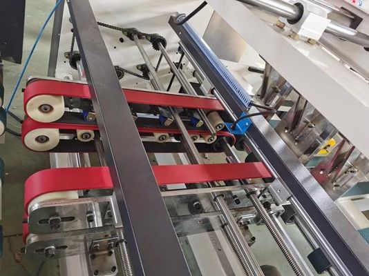 Máquina profesional de pegamento de carpetas totalmente automática para cajas de cartón corrugado