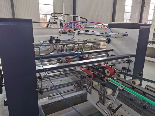 Máquina profesional de pegamento de carpetas totalmente automática para cajas de cartón corrugado