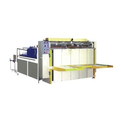 Apoyo técnico de vídeo pegamento de carpeta de caja ondulada semiautomático para tamaño de 1515 mm
