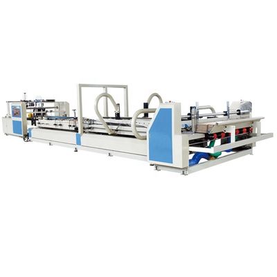 Material de embalaje de plástico Tongbao Máquina de pegado automático para cajas de cartón corrugado 100 p/min