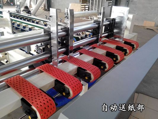 Material de embalaje de plástico Tongbao Máquina de pegado automático para cajas de cartón corrugado 100 p/min
